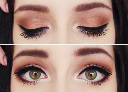 ) Source: tumblr makeup girl eye natural make up