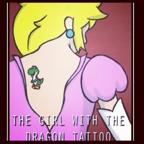 The Girl with the Dragon Tattoo Mario 80's baby Taken with instagram 