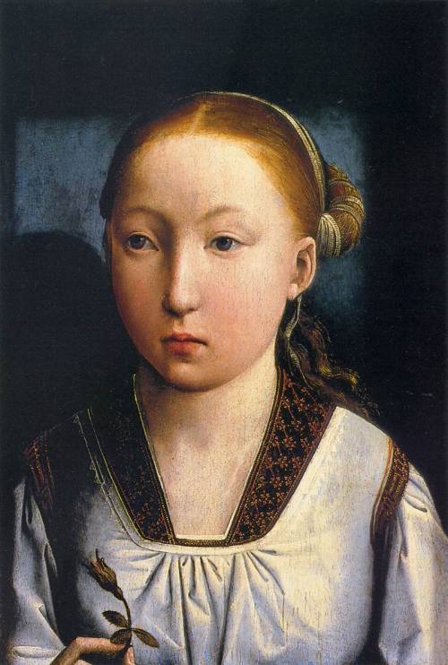 felixinclusis:

mediaeval-art: Juan de Flandes, Portrait of an Infanta, 1496.
