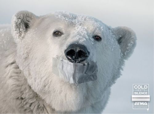 (via ATMA Air Conditioners: Polar Bear | Ads of the World™)