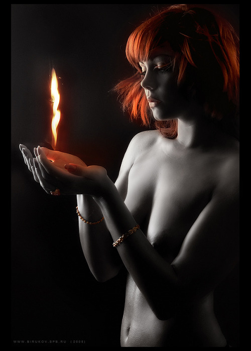 good evening ..  some red .. for tonight  reposted from:  eroticimages:    Playing with Fire  PB Hass