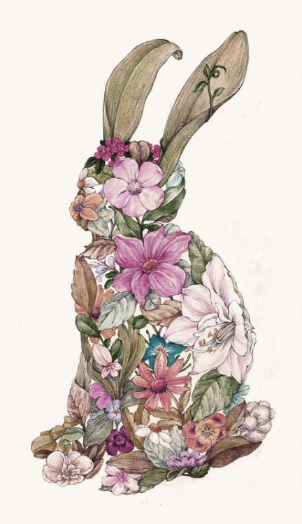 darksilenceinsuburbia:

 Louise Chen. Spring Bunny.
