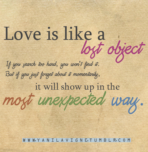 love in the most unexpected way | FOLLOW BEST LOVE QUOTES ON TUMBLR ...