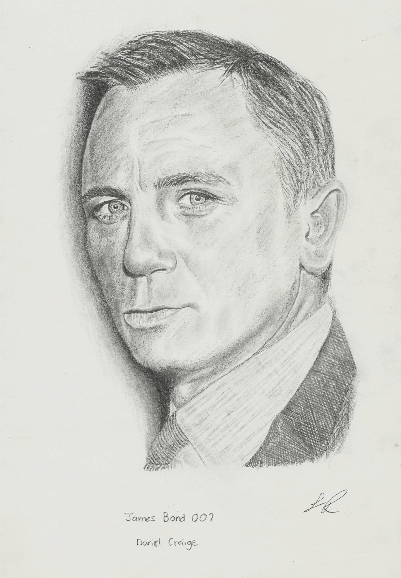 Daniel Craig Drawing