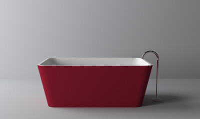 We love the minimalist style of the freestanding ‘Bento Bath’ from 