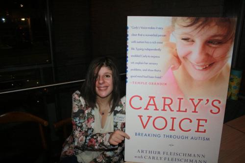 Carly Fleischmann, autism, carly's voice, autism breakthrough story