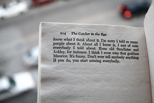 the catcher in the rye quotes about innocence