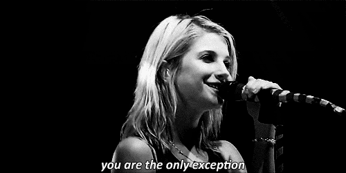  Hayley Williams gif Black and White paramore 