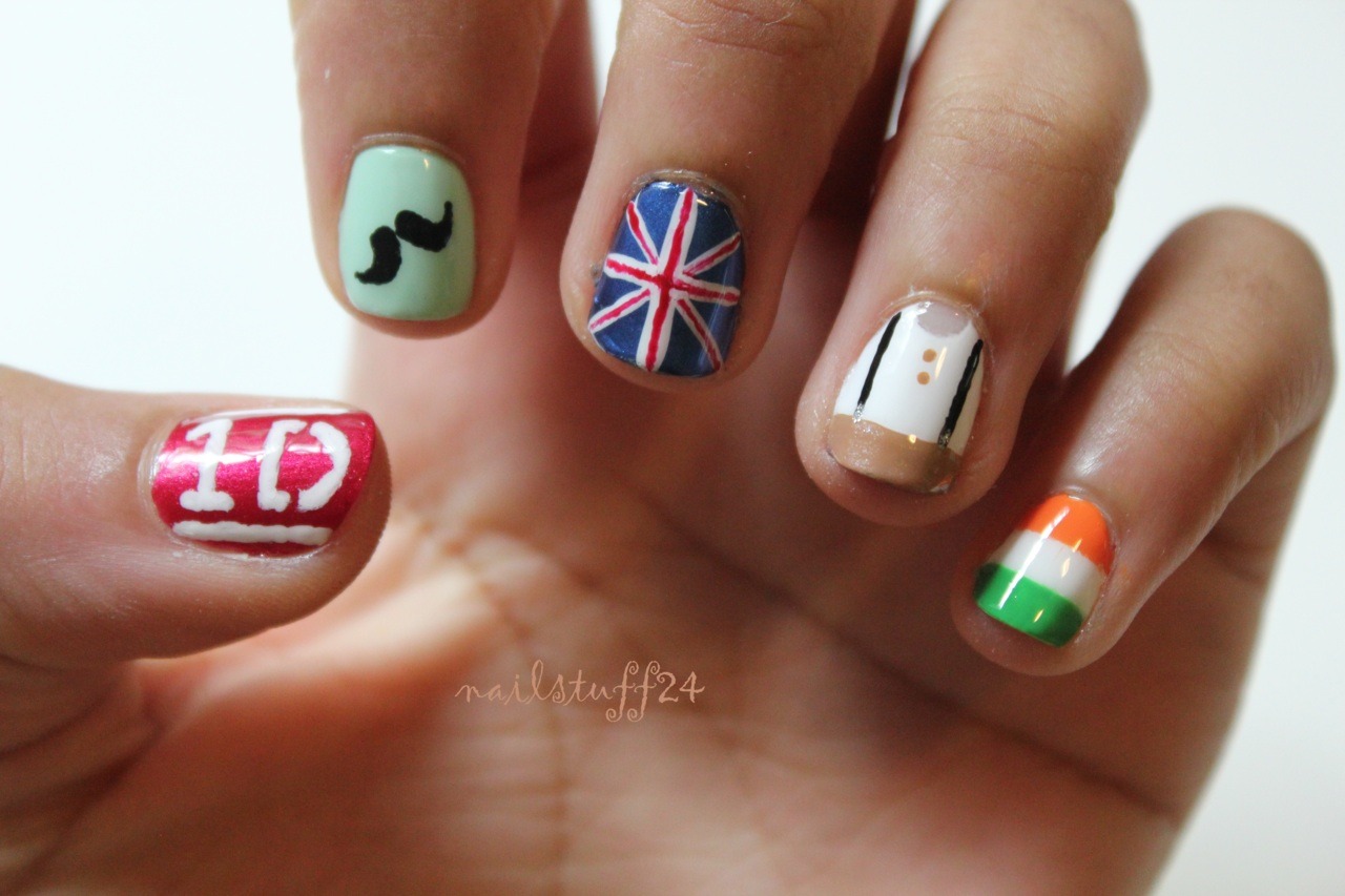 one direction nails  Tumblr