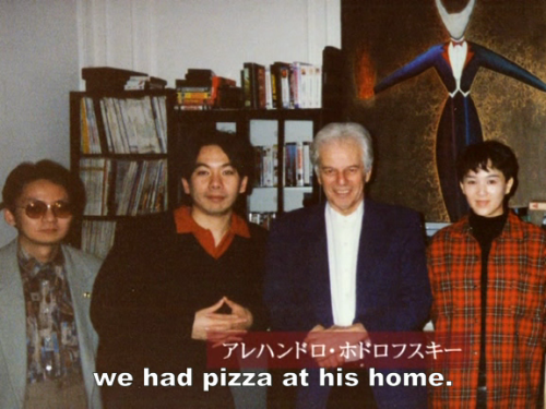 Shinya Tsukamoto and Alejandro Jodorowsky together. Also they apparently had pizza together. The world is sometimes beautiful.