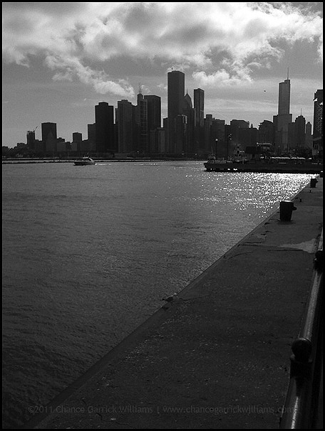 garrickimages Skyline Chicago 2011 View of the Chicago skyline from Navy 