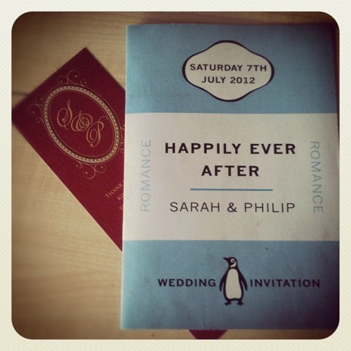 Phil Sarah have the most amazing wedding invitations a 12 page 