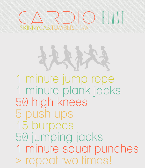 cardio workout routines
