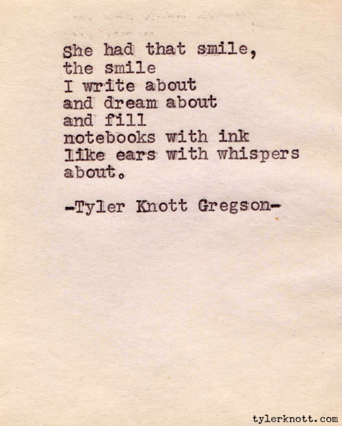 
Typewriter Series #37 by Tyler Knott Gregson
