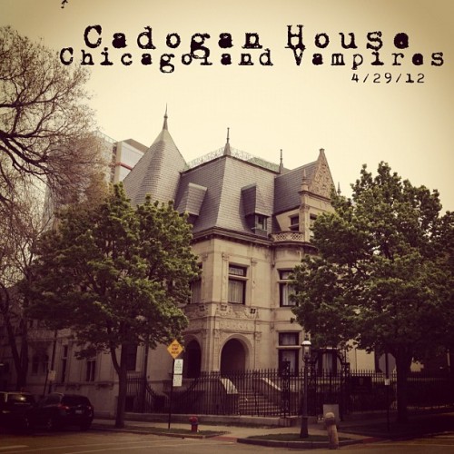 Went to see Cadogan House from @ChloeNeill&#8217;s Chicagoland Vampire series! #fangirlingchicago (Taken with instagram)