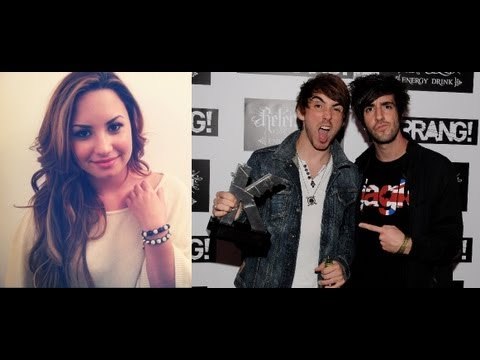  he and Alex Gaskarth scare the shit out of Demi Lovato on Punk'd
