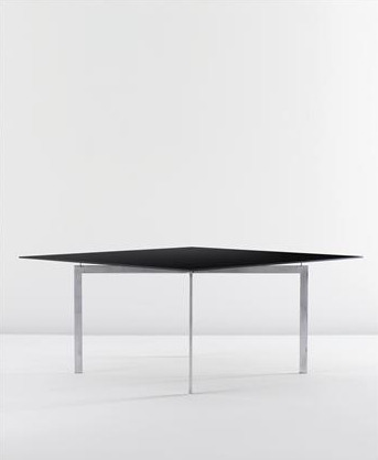 
The record was set for a design work by Ludwig Mies van der Rohe when a severely reductionist steel and glass Tugendhat coffee table, the only known example of the MR 150/3 model, sold for $351,641 this week at the Phillips de Pury &amp; Company Design sale in London. (The estimate was $72,850-$89,039.) The table, was designed for the architect’s Tugendhat Villa, Czechoslovakia, built during 1928-30.
Fritz Tugendhat, owner of a Brno textile factory, together with his wife Greta commissioned the architect to create what is now the only example of Modern architecture in the Czech Republic recorded on the UNESCO List of World Cultural Heritage. During the past two years the Tugendhat Villa has undergone a massive restoration project bringing it back to it&#8217;s original appearance. You can visit the website here:
http://www.tugendhat.eu/en/homepage.html

