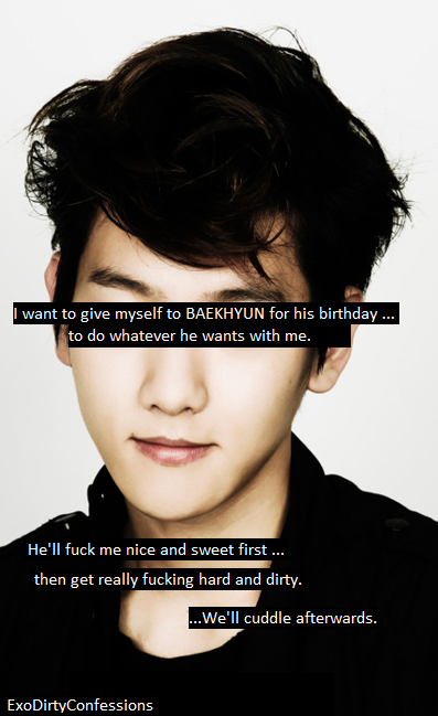  exo Exo Exo Confessions confessions ExoK sex sexy fuck fuck me