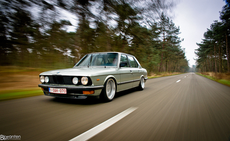 BMW E28 Stanced