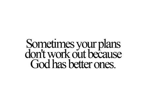 He has the BEST plans for us!


