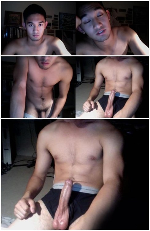 tumblr_m3wdprFKjk1rvlafco1_500 Long and Thick Asian Cock Sticking out of Underwear