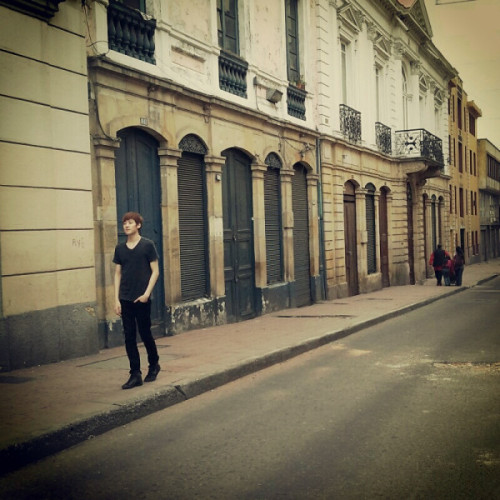 Walking on the streets of Colombia^^