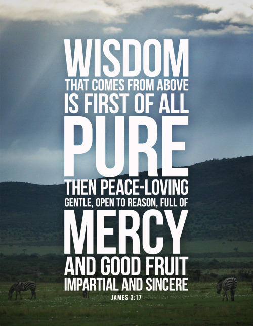 Praying for wisdom everyday~