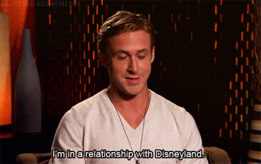 Ryan Gosling Disneyland