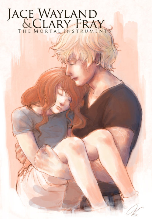 jace and clary&#160;: so pretty!

mortalinstrumentsinfernaldevices:

(via Tender Moment by ~Jurei-chan on deviantART)

