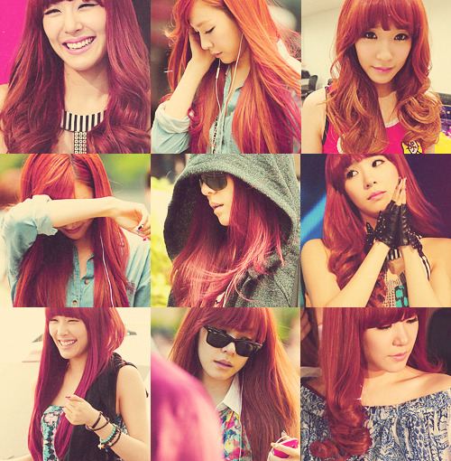 taesunamo: |6/9 Pictures| → Tiffany’s red hair

