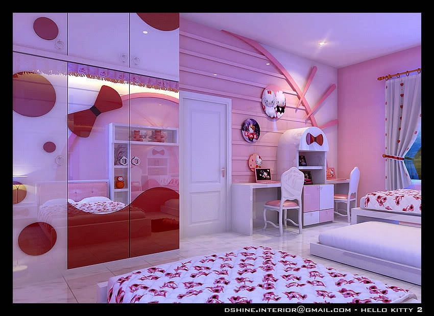 hello kitty bedroom on Hello Kitty Bedroom   Tumblr