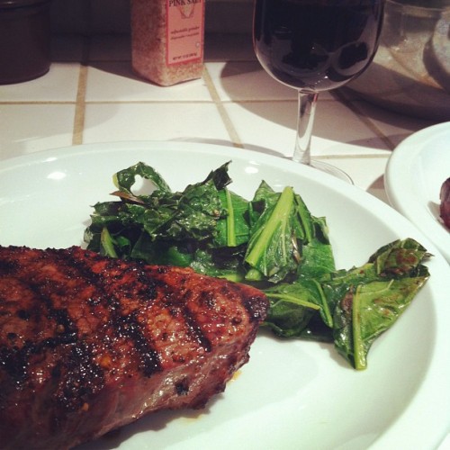 Dinner is served (Taken with instagram)