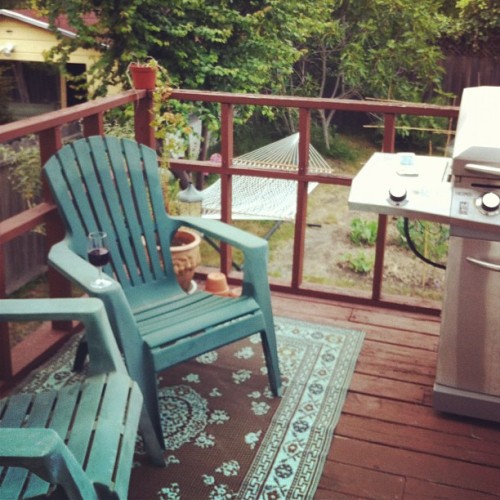 New deck setup  (Taken with Instagram at casacaudill)