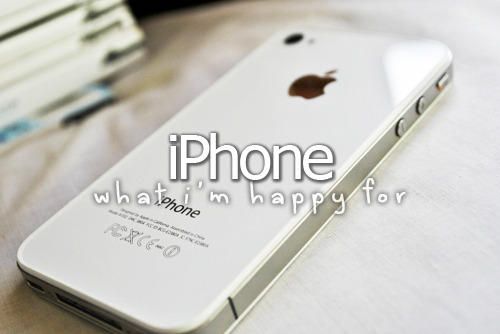 

What I’m happy for&#160;» iPhone

