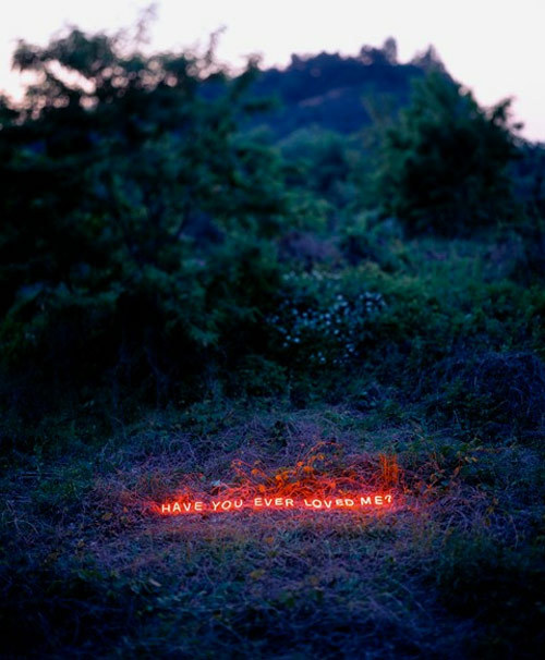 (via Glowing Text Art by Lee Jung)