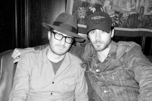 Darren Aronofsky and Jared Leto at The Bowery Hotel #2
