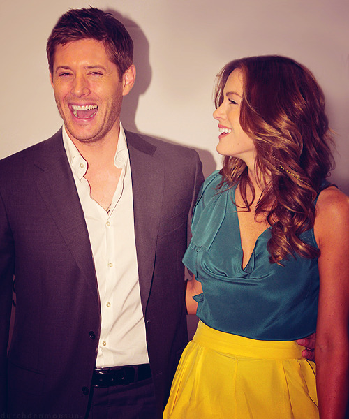 jennabtc Oh Jensen Ackles And Danneel Harris I am watching New Girl and
