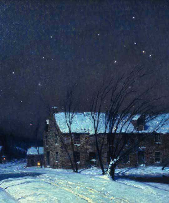 George Sotter (1879-1953), Silent Night (detail), ca. 1923
paperimages: