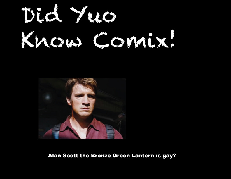 Alan Scott Green Lantern Gay Comix