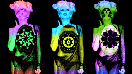 Previously unreleased image sequence from Lady Gaga’s Born This Way video