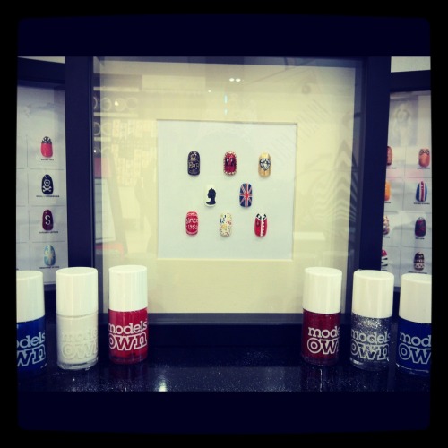 Come get your WAH JUBILEE nails designs @ Topshop Oxford Circus TODAY!