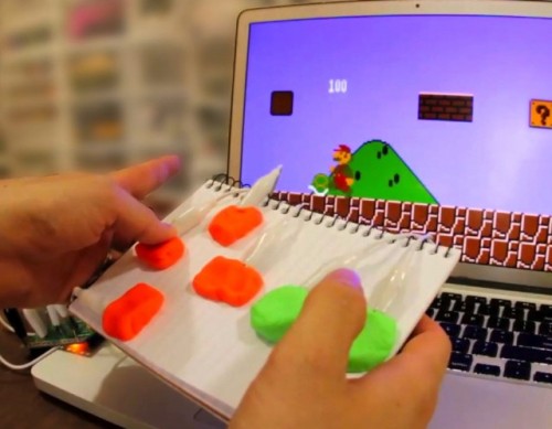 (via Makey Makey, A Kit for Connecting Everyday Objects to a Computer)