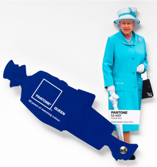 (via The Diamond Jubilee Color Guide, A Queen Elizabeth II Pantone Deck)