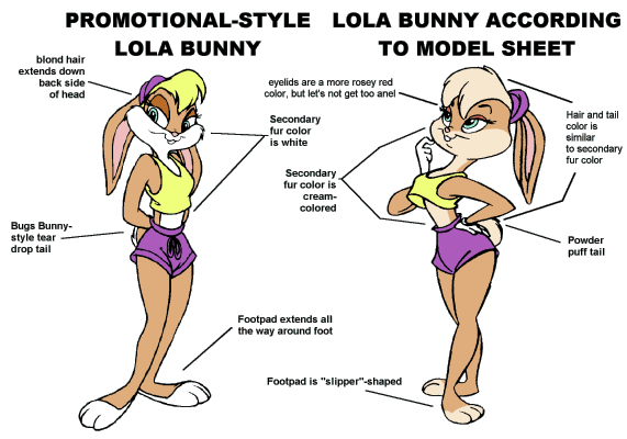 Cartoon Lola Bunny