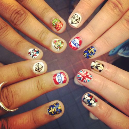 Despite the typical British weather you came far and wide to get your nails