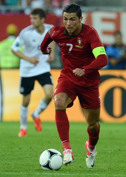  Determined captain.
Portugal vs. Germany 0:1, EURO 2012&#160;09.06.2012(via Photo from Getty Images)