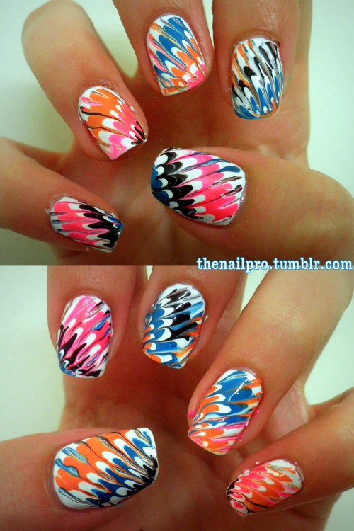CLICK FOR TUTORIAL colors used: color club-french tip color club-jackie oh