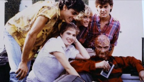 Johnny Depp accompanied his friend Jackie Earle Haley to auditions for the film. Instead of Haley being chosen for a role, it was Depp who was spotted by director Wes Craven, who asked him if he would like to read for a part. Depp got a part in the film, Haley didn’t, but Haley would go on to play Freddy in the remake 26 years later.
A Nightmare on Elm Street (1984)