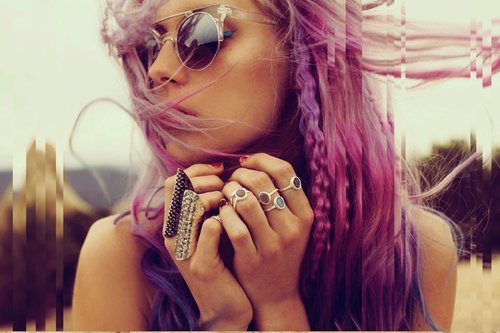 Tumblr Purple Hair Color