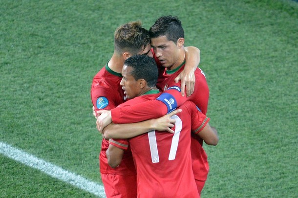 Picture on special request. Lovely.
EURO 2012 - Portugal vs. Netherlands 2:1, 17.06.2012(via Photo from Getty Images)